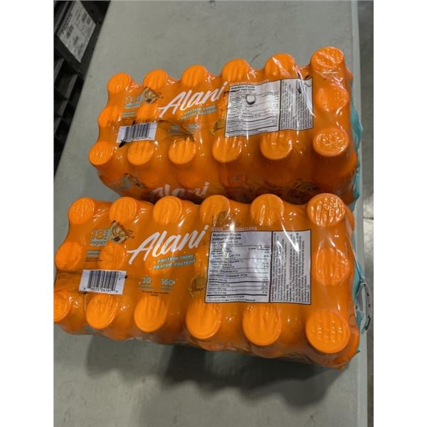 2 CASES OF ALANI NU MUNCHIES PROTEIN DRINKS, SEP 2026, SOME MAY BE MISSING