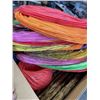 Image 3 : ASSORTED PARTY LANTERNS AND ROUND RATTAN PLACEMATTS ETC