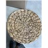 Image 4 : ASSORTED PARTY LANTERNS AND ROUND RATTAN PLACEMATTS ETC