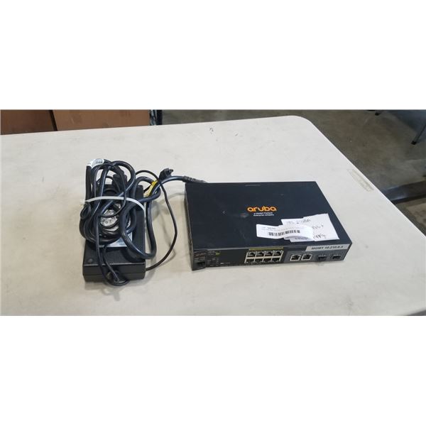 HPE ARUBA J9774A 2530 8G POE+ SWITCH. WORKING