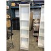 Image 1 : IKEA WHITE 16 INCH X 80 INCH DISPLAY SHELF WITH SHELVES