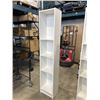Image 2 : IKEA WHITE 16 INCH X 80 INCH DISPLAY SHELF WITH SHELVES