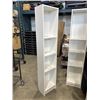 Image 3 : IKEA WHITE 16 INCH X 80 INCH DISPLAY SHELF WITH SHELVES