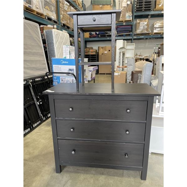 IKEA HEMNES 3 DRAWER DRESSER AND NIGHTSTAND
