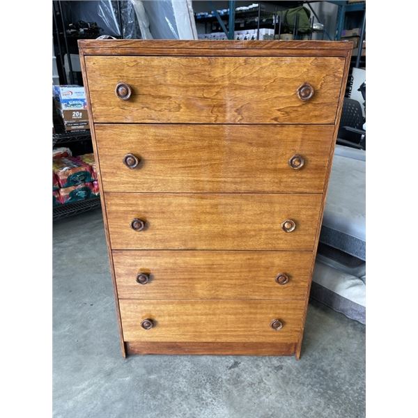 5 DRAWER HIGHBOY DRESSER