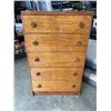 Image 1 : 5 DRAWER HIGHBOY DRESSER