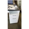 Image 3 : 2 PIECE BESTAR MODULAR OFFICE DESK, HALF LIFT HALF FIXED, 2 DRAWERS FILING STORAGE ADJUSTABLE, TOTAL