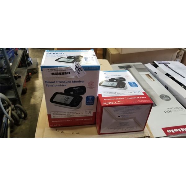 2  OMIRON BLOOD PRESSURE MONITORS