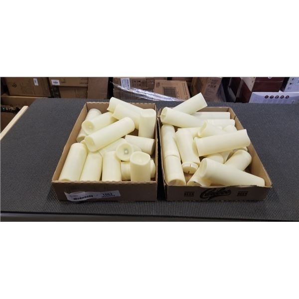 LARGE LOT OF LED CANDLES