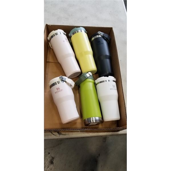 6 STANLEY WATER BOTTLES