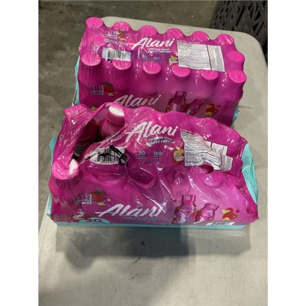 2 CASES OF ALANI NU STRAWBERRY SHORTCAKE PROTEIN DRINKS, SEP 2026, SOME MAY BE MISSING