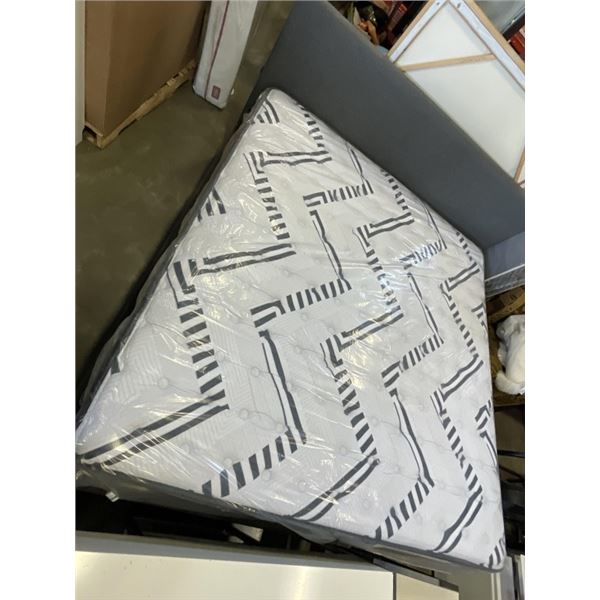 SERTA PERFECT SLEEPER ELITE EURO TOP MATTRESS WITH SPLIT LOW PROFILE BOXSPRING SET