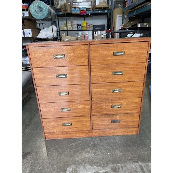 12 DRAWER DRESSER