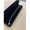 Image 1 : NEW S925 3.0MM TWSITED ROPE BRACELET, 8.5" LONG 925 STERLING SILVER W/ WHITE GOLD OVERLAY
