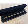 Image 1 : NEW 14K GOLD PLATED 6.0MM TWSITED ROPE BRACELET, 8" LONG