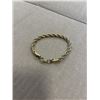 Image 3 : NEW 14K GOLD PLATED 6.0MM TWSITED ROPE BRACELET, 8" LONG