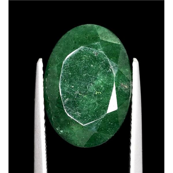 $8,325 Appraisal - 5.55 ct Cert. Emerald gemstone