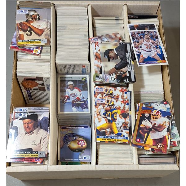 Sports Card Variety Lot w/ VTG, Hockey, Basketball, Football & More