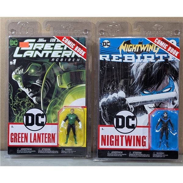 DC Comics Rebirth Green Lantern & Nightwing Action Figures