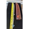 Image 3 : Custom Utility Knife Damascus Style Blade
