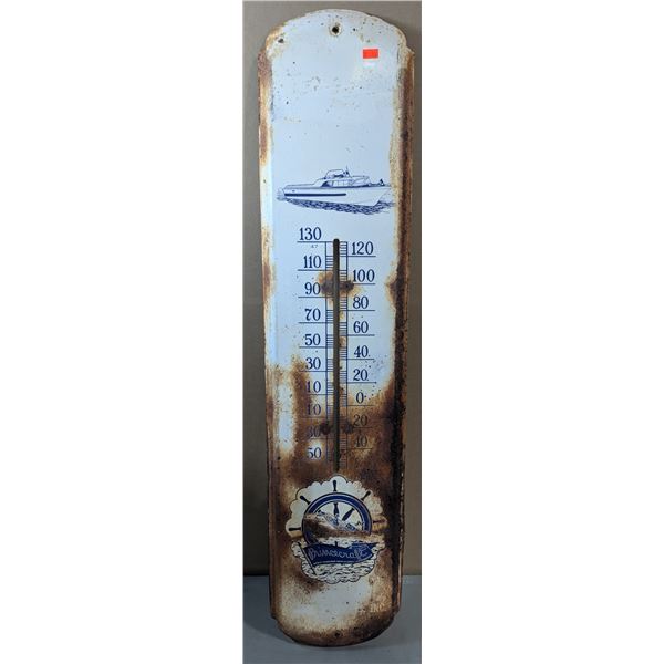 VTG Princecraft Metal Advertising Thermometer