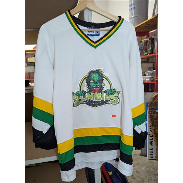 VTG Kobe Sportswear Calgary Zombies Hockey Jersey
