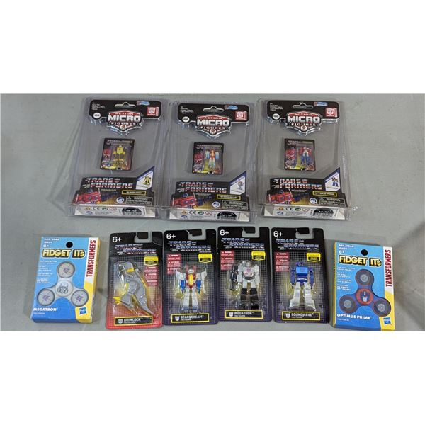 Transformers Variety Lot w/ Micro & Mini Figures, Fidget Spinnders
