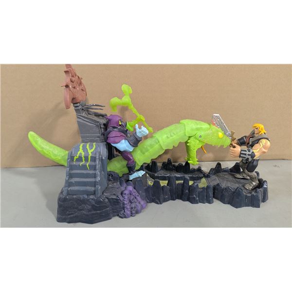 Mattel He-Man MOTU Chaos Snake Attack Playset w/ He-Man & Skeletor