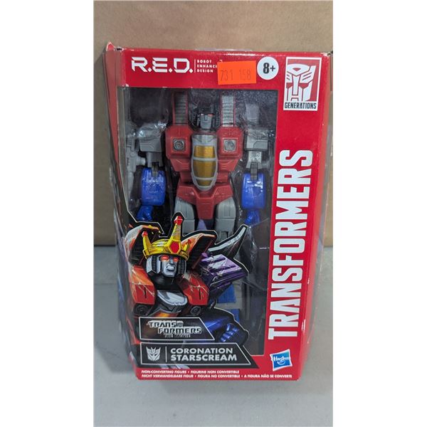 Transformers Generations RED Coronation Starscream
