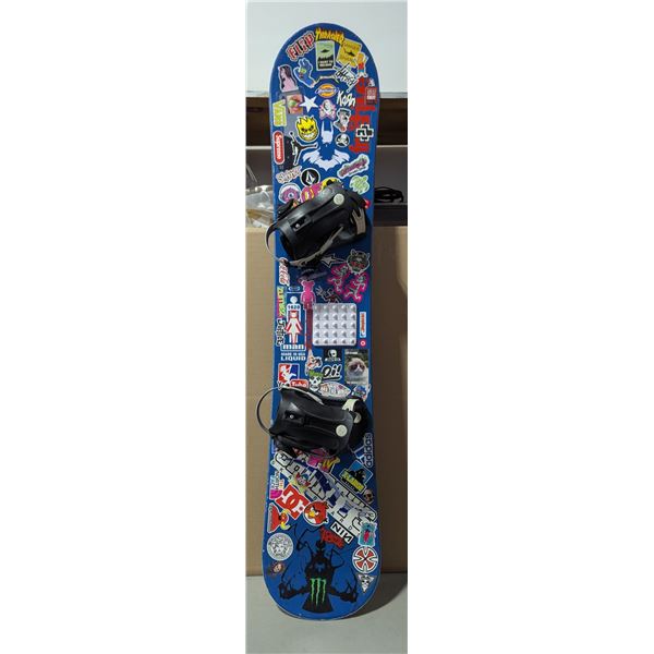 Liquid Snowboard w/ Various Graphic Stickers