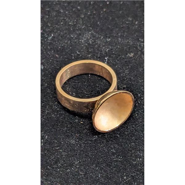VTG 10K Solid Gold Dome Ring
