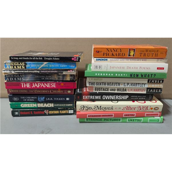 VTG/Modern Lot of Assorted Books w/ Green Beach, Japanese Death Poems, & More