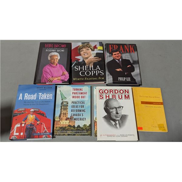 VTG/Modern Lot of Canadian Memorabilia Assorted Books