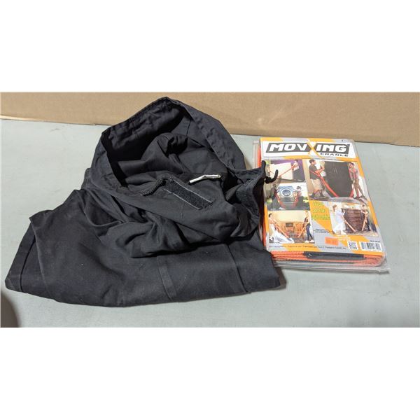 Moving Cradle & Landor Black Hooded Pullover Anorak / Field Smock