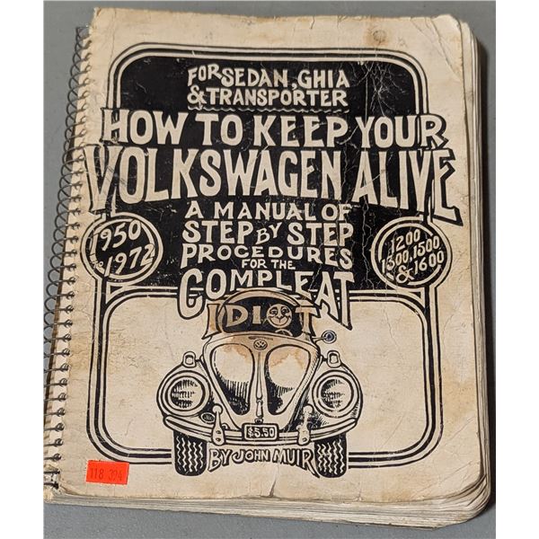 VTG How to Keep Your Volkswagen Alive Manual