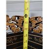Image 11 : VTG Chinese Lacquer Tabletop Folding Screen