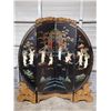 Image 1 : VTG Chinese Lacquer Tabletop Folding Screen