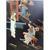 Image 5 : VTG Chinese Lacquer Tabletop Folding Screen