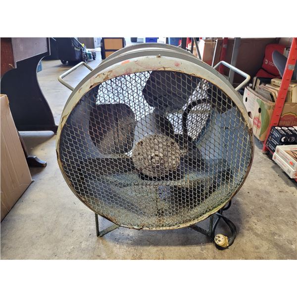 VTG Commercial Metal Shop Floor Air Circulator / Fan