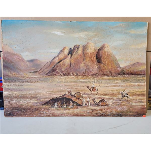 Jebel Musa Mount Sinai Painting