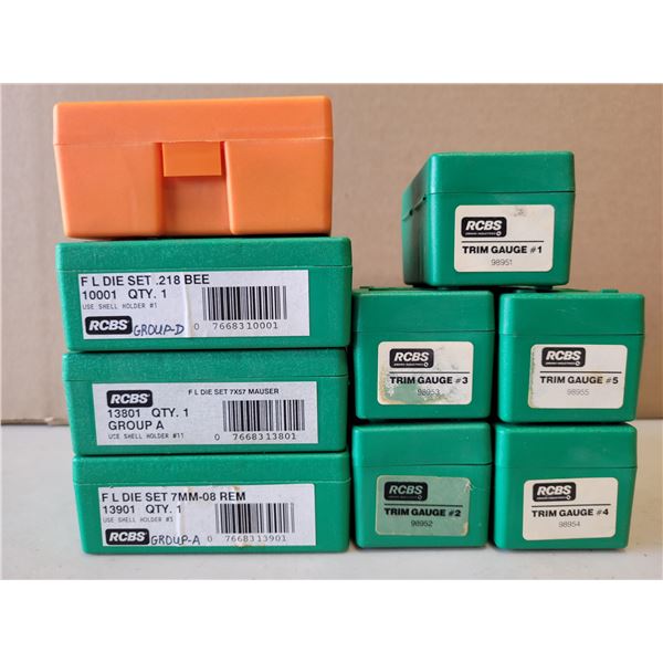 VTG RCBS Reloading Die Sets Lot