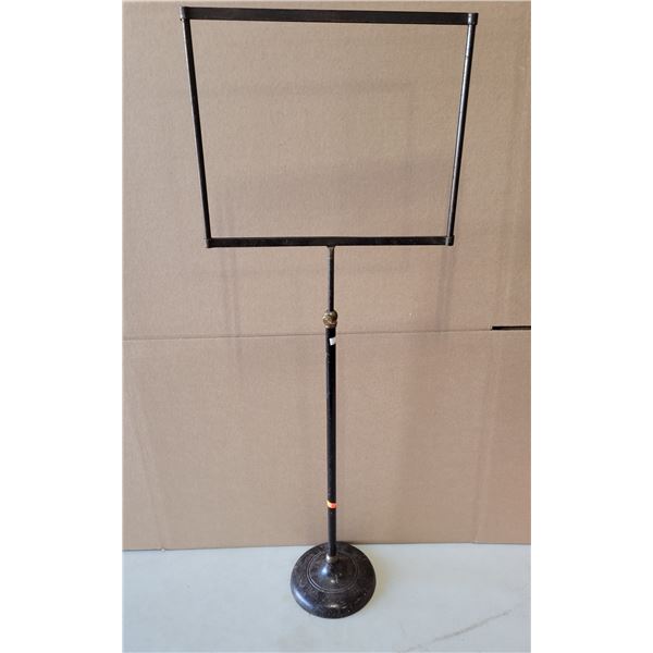 VTG Heavy Duty Orchestral Music Floor Display Stand