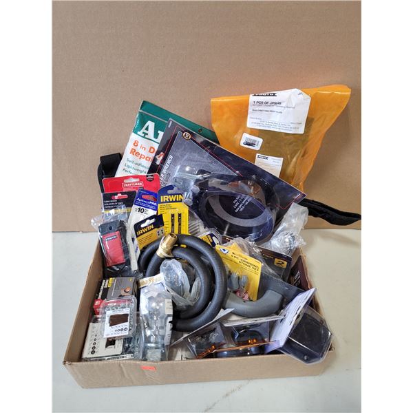 Variety Tool & Accessory Lot w/ Irwin, Craftsman, Reese & More