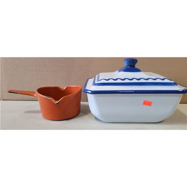 VTG Copco And Kockums Enamelware Cookware Lot