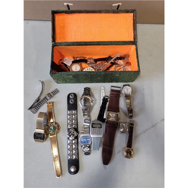 Lot of Assorted Watches w/ Aldo, Kenko, & More