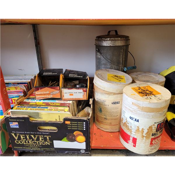 VTG Gunsmith Collectors Lot w/ Various Info Books, Bullet Casings & More