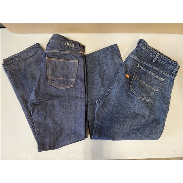 Mens Denim Jeans Gap 1969 & Van Heusen