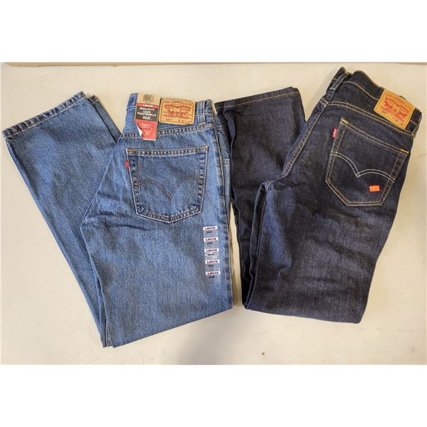 Lot of Two Levi Strauss & Co. Men's Jeans