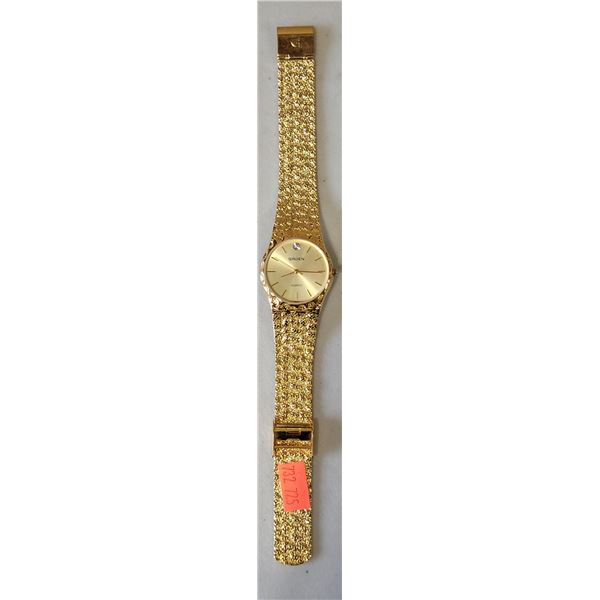 VTG Gruen Ladies Gold Tone Quartz Watch