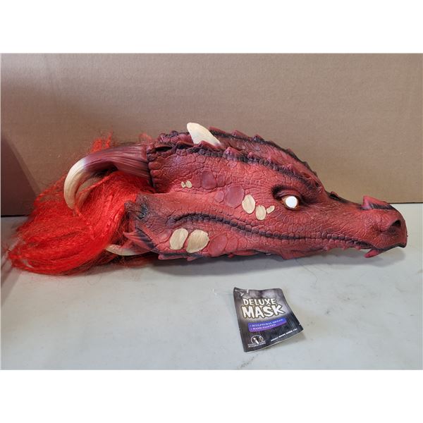 Seasonal Visions International Hand Painted Dragon Mask